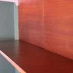 Vintage Scandinavische Teakhouten Wandkast thumbnail 9