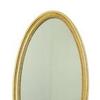 Grote Ovale Gouden Spiegel Hollywood Regency Stijl 70Cm thumbnail 14