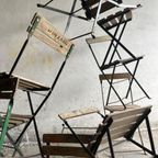Antique Brewery Terrace Stools + Table thumbnail 16