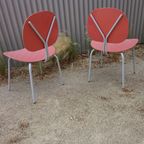 Set Van 2 Auping Stoelen Toegeschreven Aan Wim Rietveld 1960S thumbnail 3