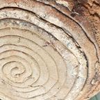 Grote Handgemaakt Keramische Wabi Sabi Schaal / Pot thumbnail 14