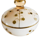 De Rupel Lichtroze Goud Glas Sieradendoosje 1950’s thumbnail 4