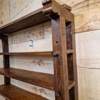 Antieke Kast Boekenkast Kaaskast Industriële Kast thumbnail 6