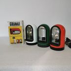 3 X Of Vintage Wall Lamps, Model Granat, By Fagerhult - 1970s thumbnail 2