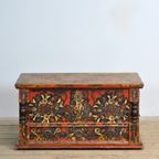 Folk Art Bruidskist, Circa 1850 thumbnail 3