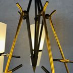 Vintage 1950’s Hanglamp – Opaline thumbnail 12