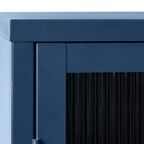 Omeo Vitrinekast - 140 X 111 Cm - Blauw thumbnail 8