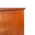 Vintage Compacte Kledingkast Wandrobe Jaren 60 Teak Kast thumbnail 10