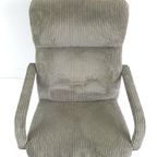 Artifort Draaifauteuil Groene Rib F171 | Geoffrey Harcourt thumbnail 5