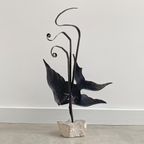 Vintage Vis Sculptuur / Beeldje / Decoratie thumbnail 4