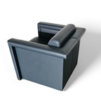 Pair / Trix And Robert Haussmann / Leather Chairs By Knoll thumbnail 14