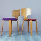 Pair Of Plywood Chairs By Cor Alons 1950'S. thumbnail 2