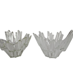 Revontulet - Ice Glass Bowl - 'Nothern Lights' - Tauno Wirkkala Voor Humppila - Finland - 1970'S thumbnail 8