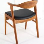 Set 4 Erik Kirkegaard Hong Mobelfabrik Stoel Stoelen Vintage thumbnail 10