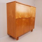 Vintage Pastoe Dressoir Cb01 | Cees Braakman 1954 | Highboard Buffetkast | Volledig Gerestaureerd thumbnail 5