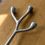 Vintage Italian Branch Aluminum Candlestick thumbnail 4
