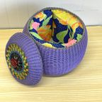 Theemuts/Mand Kleurrijke Opbergmand thumbnail 5