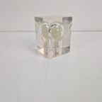 Vintage Lucite Gloeilamp Pierre Giraudon Ampoule Popart Art thumbnail 3