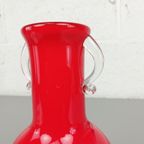 Rood Murano Glazen Vaasje thumbnail 6