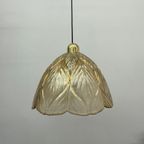 Peil & Putzer Glass Leaf Hanging Lamp , 1970’S thumbnail 12