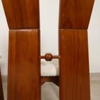 70'S Brutalist Dining Chairs - Bouclé Fabric thumbnail 9
