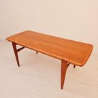 Vintage Scandinavisch Design Salontafel | 1960S | Teak Hout thumbnail 10