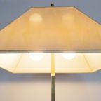 Lucite - Vloerlamp - Jaren 1970 - Messing - Plexiglas - Hollywood Regency Vloerlamp - 70'S thumbnail 6