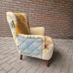 Theo Ruth Artifort Fauteuil Wollen Deken Bekleding thumbnail 14