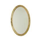 Hollywood Regency Gouden Spiegel Ovaal Deknudt Klassiek thumbnail 14