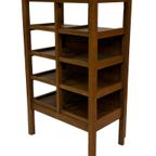 Art Deco Wandkast Vakkenkast Jaren 30 Eiken Open Kast thumbnail 13