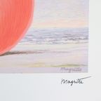 Offset Litho Naar Magritte Le Chant D’Amour 71/100 Kunstdruk thumbnail 5