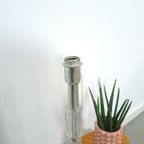 Jaren 70 Glazen Vloerlamp Met Chroom thumbnail 4