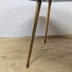 Vintage (60s) Salontafel Zwart Marmeren Blad / Koffietafel / Vintage Coffeetable Marble Top thumbnail 12