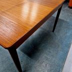 Vintage Uitschuifbare Tafel Uitschuiftafel Teakhouten Tafel thumbnail 15