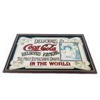 Vintage Coca Cola Spiegel Art Nouveau thumbnail 3