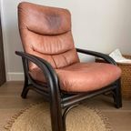 Vintage Manou Rotan Fauteuil thumbnail 15