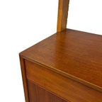 Vintage Wandmeubel Wandkast Teak Fineer Simpla Vrijstaand Ja thumbnail 17