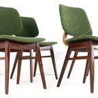 Set 4 Eetkamerstoelen Vintage Gestoffeerd 'velsen' Nederlands thumbnail 13