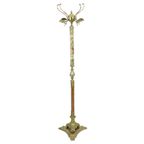 Hollywood Regency Kapstok Onyx En Messing Fifties 167Cm thumbnail 14