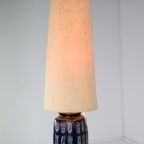 West Germany Vloerlamp Keramiek 942-45 Blauw Vintage thumbnail 4