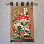 Vintage Wandkleed Voor Kinderkamer Jaren 70 Retro Muurkleed thumbnail 3