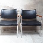 Set Van 2 Thereca  Stoelen / Fauteuils Bauhaus Stijl Strakke Vintage Stoelen thumbnail 10