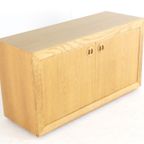 Vintage Eiken Compact Dressoir Sideboard Kast thumbnail 11