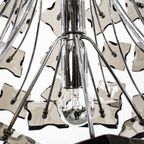 Chromen Hanglamp Met Rookglas 63199 thumbnail 6