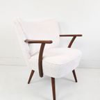 2 Vintage Cocktail Fauteuiltjes | Stoelen Nieuw Gestoffeerd thumbnail 15