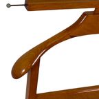 Vintage Italian Made - Dressboy / Valet Stand - Mounted On Four Wheels And Easily Disassembled thumbnail 4