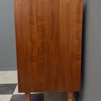 Chest Of Drawers In 2-tone Wood 1960s thumbnail 9