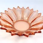 Vintage Roze Schaal Glas thumbnail 2