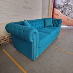 Chesterfield Bank Bahama Oceaanblauw (3-zits) thumbnail 3