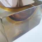 Flavio Poli Murano The Cube Glazen Asbak Vintage Design thumbnail 11